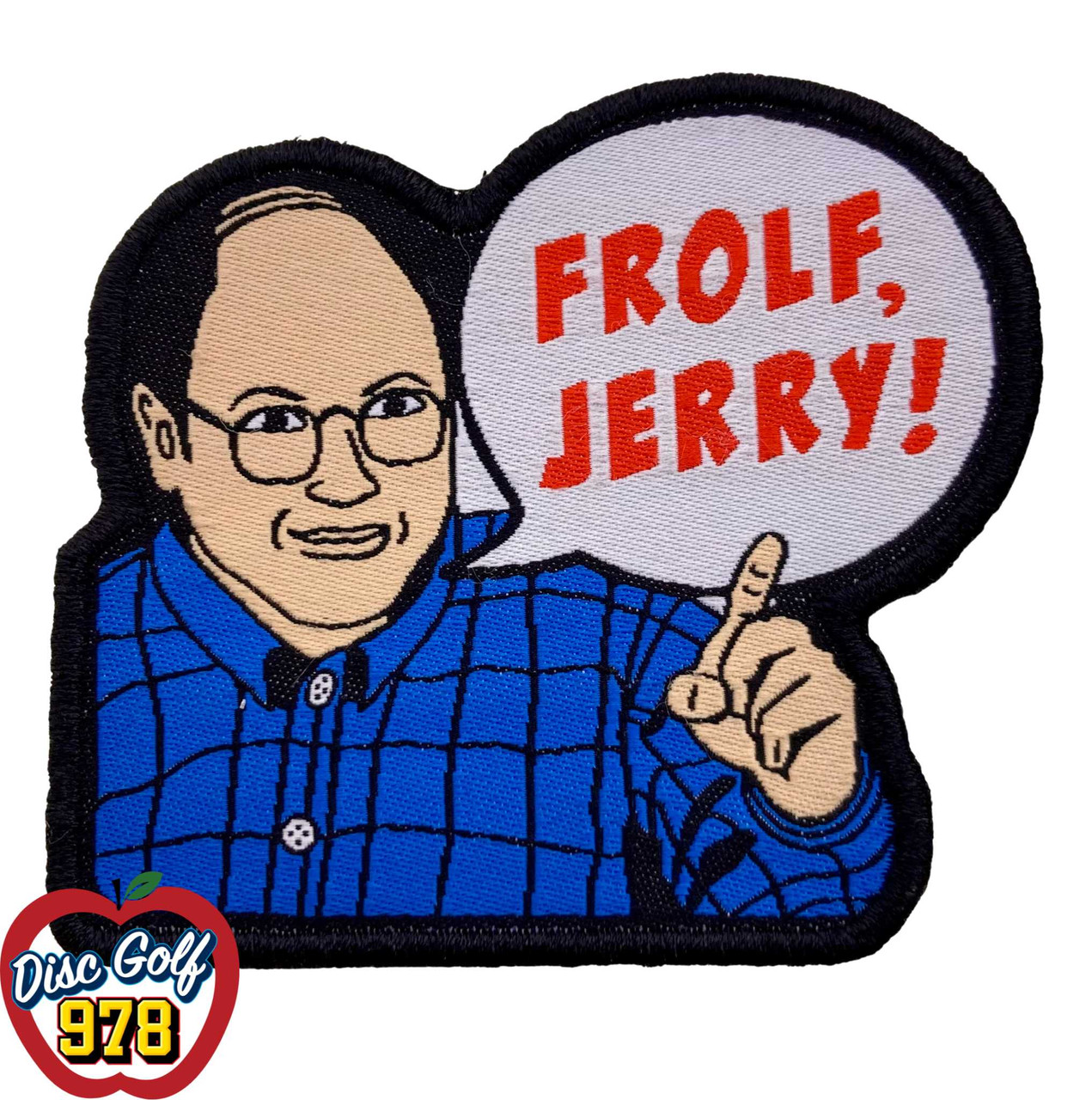 Disc Golf Patch "Summer of George" Velcro Backed