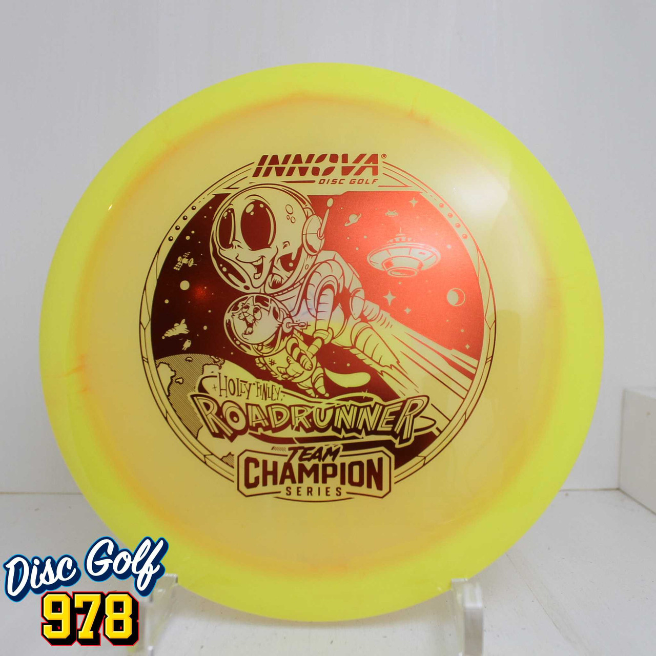Innova Roadrunner Halo Champion Holly Finley Tour Series 172.9g Yellow Innova Roadrunner Halo Champion Holly Finley Tour Series 172.9g Yellow