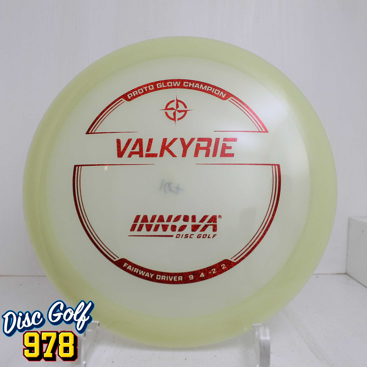 Innova Valkyrie Champion Proto Glow 168.1g Red Foil Innova Valkyrie Champion Proto Glow 168.1g Red Foil