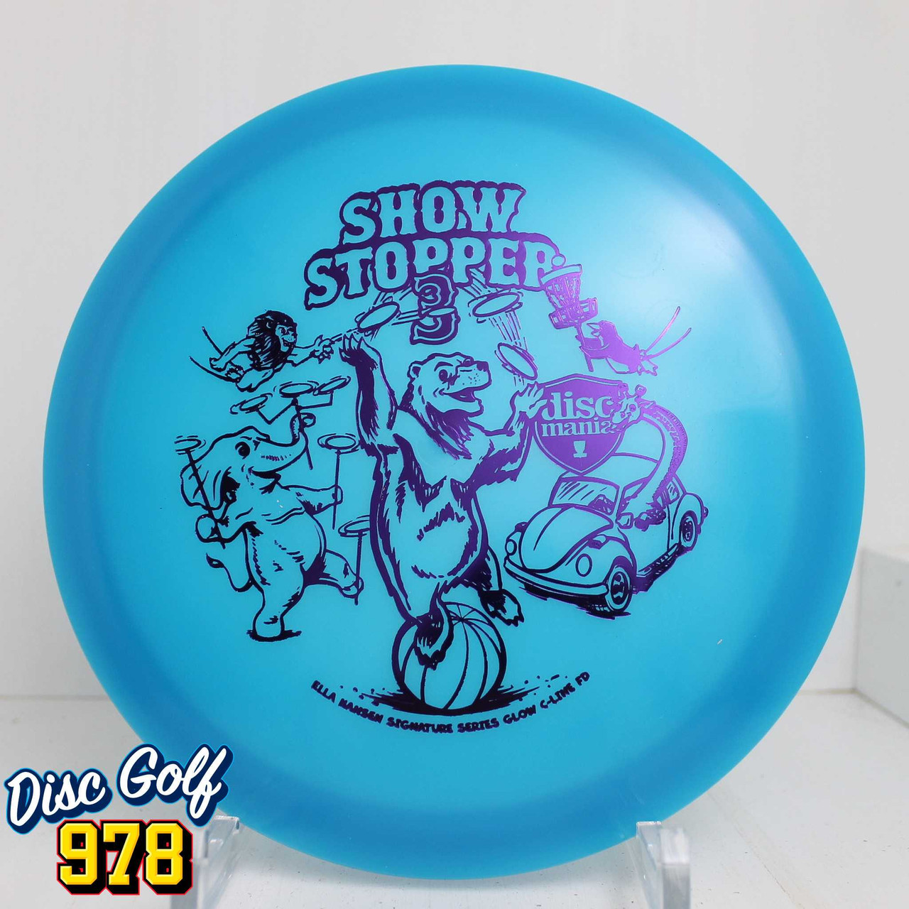 Discmania FD Glow C-Line Show Stopper 3 Ella Hansen 177.1g Blue A