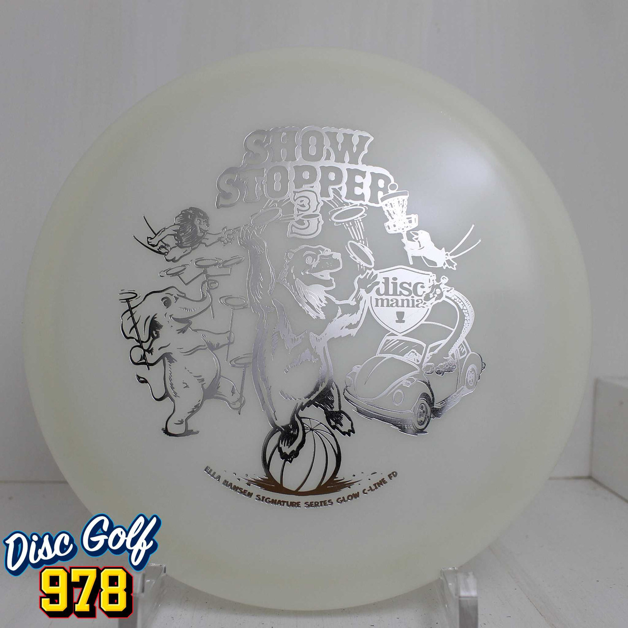 Discmania FD Glow C-Line Show Stopper 3 Ella Hansen 176.3g White B