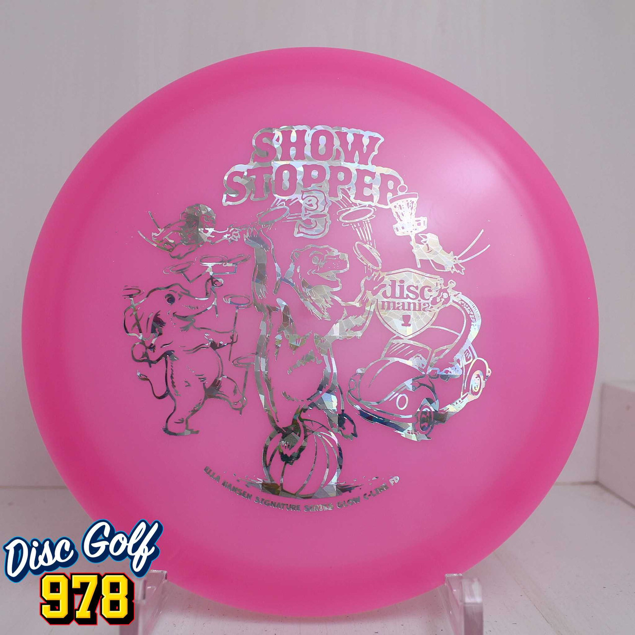 Discmania FD Glow C-Line Show Stopper 3 Ella Hansen 177.5g Pink B Discmania FD Glow C-Line Show Stopper 3 Ella Hansen 177.5g Pink B