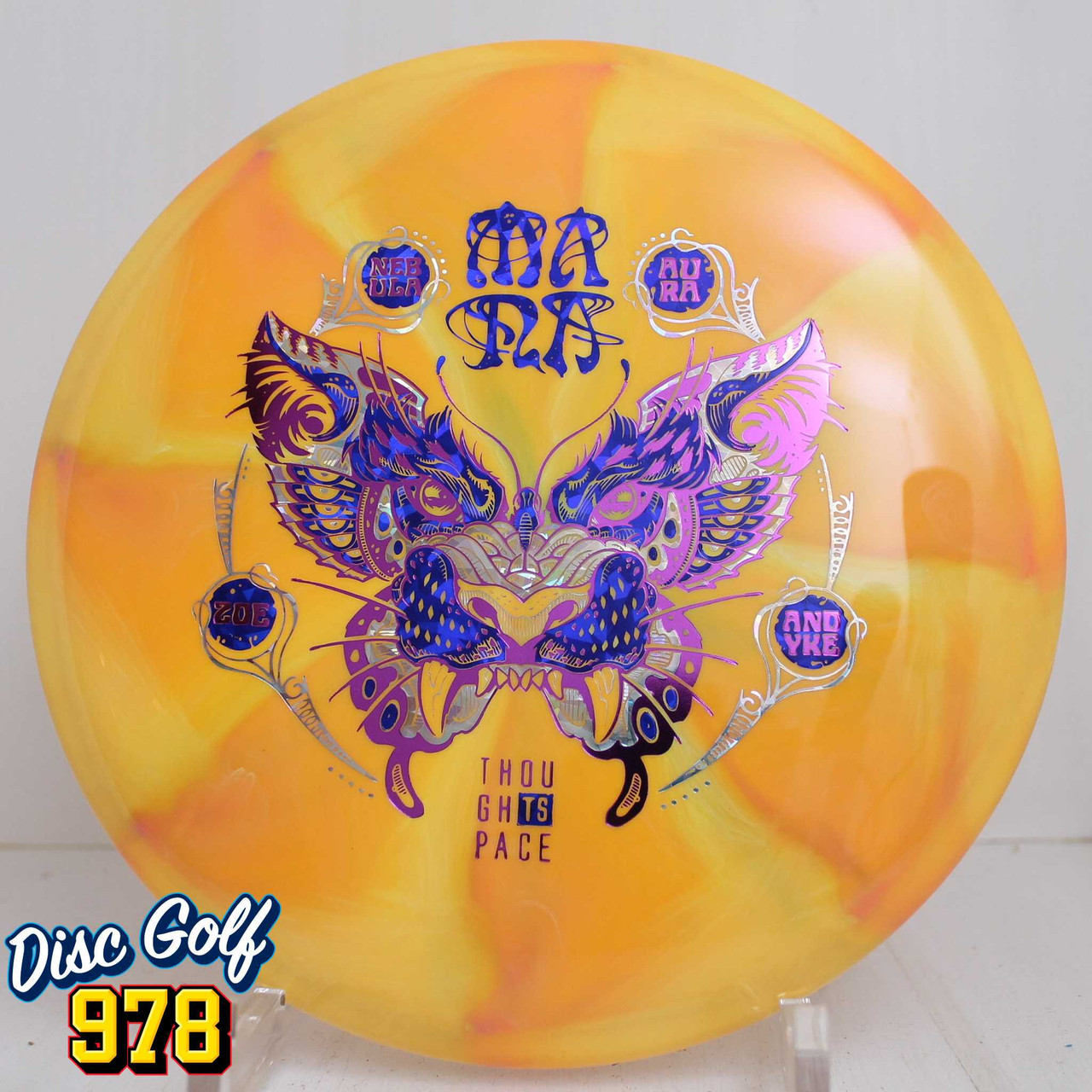 TSA Mana Nebula Aura 2025 Zoe Andyke 178.3g Orange-Yellow Swirls