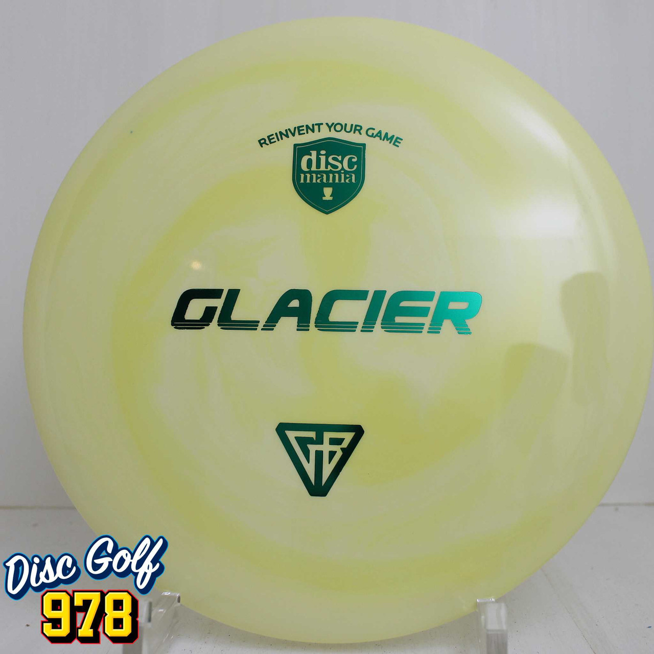 Discmania Glacier Swirl S-Line Gannon Bhur 179.5g Off Yellow