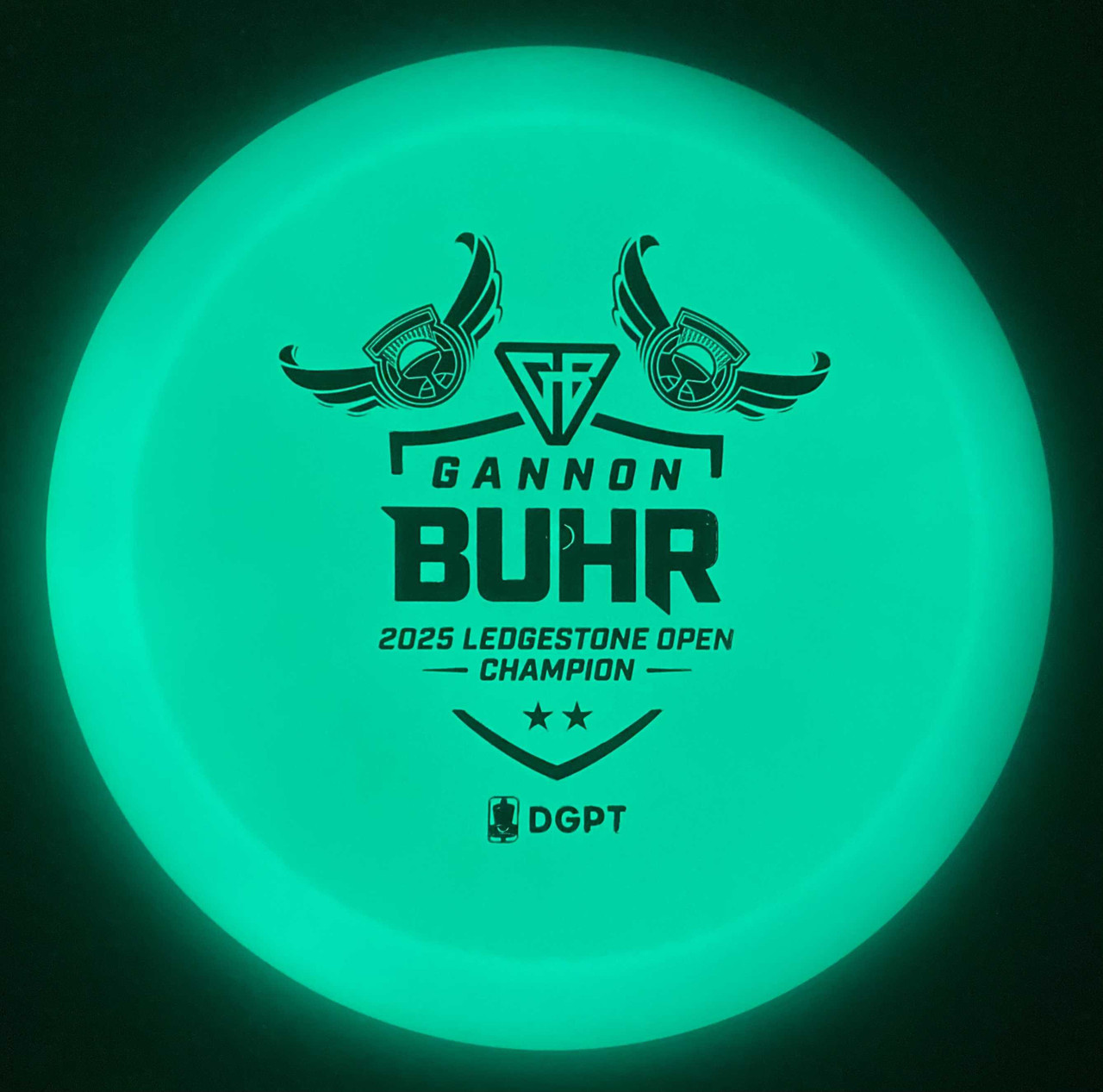 Discmania TD Glow C-Line Gannon Buhr 2025 Ledgestone Open Champion 177.6g Teal Blue