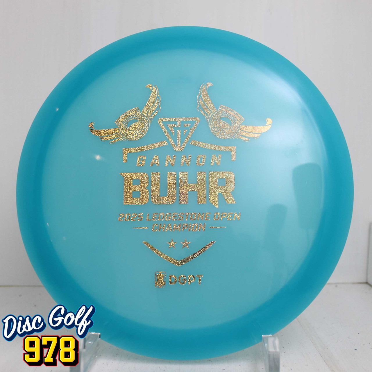 Discmania TD Glow C-Line Gannon Buhr 2025 Ledgestone Open Champion 177.6g Teal Blue