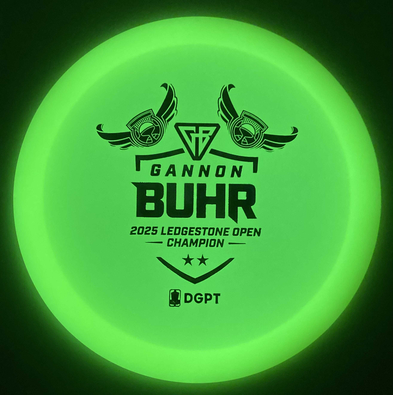 Discmania TD Glow C-Line Gannon Buhr 2025 Ledgestone Open Champion 176.5g Yellow