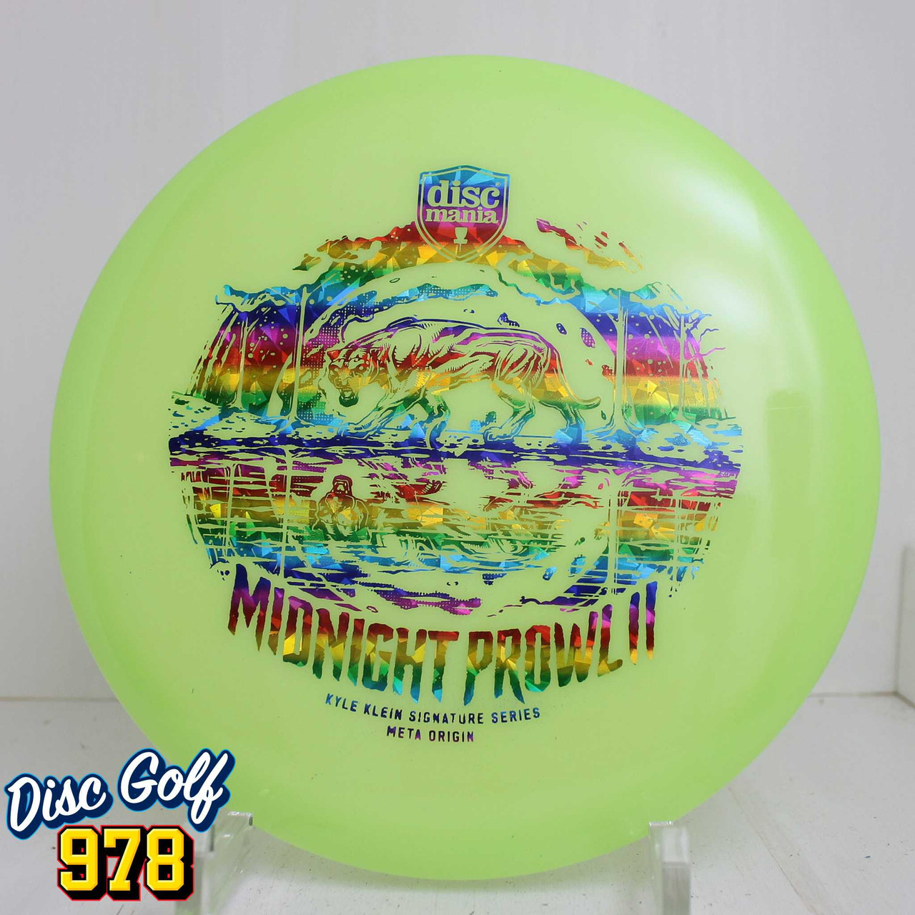Discmania Origin Meta - Midnight Prowl 2 Kyle Klein 173.9g Grellow A