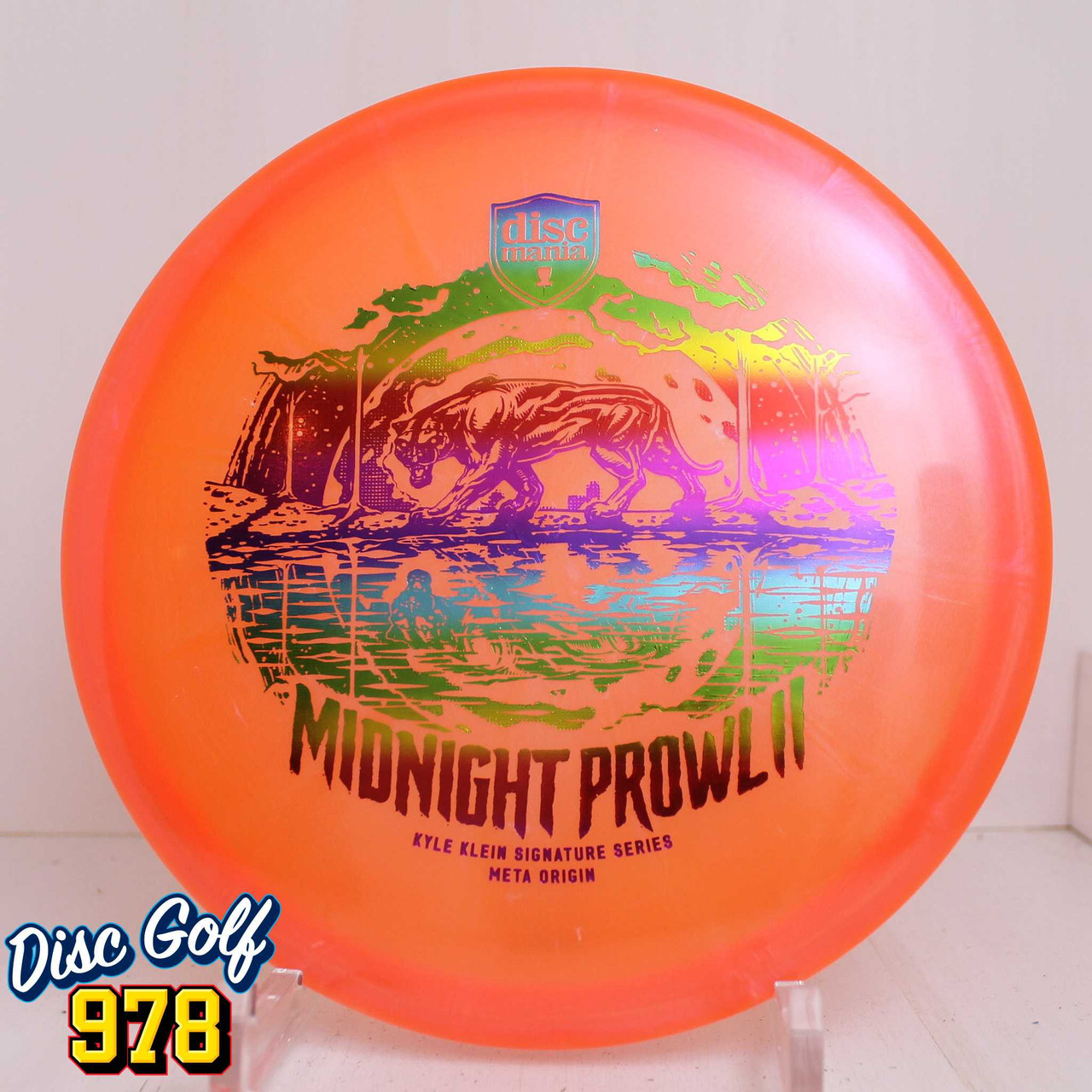 Discmania Origin Meta - Midnight Prowl 2 Kyle Klein 176.0g Orange A Discmania Origin Meta - Midnight Prowl 2 Kyle Klein 176.0g Orange A