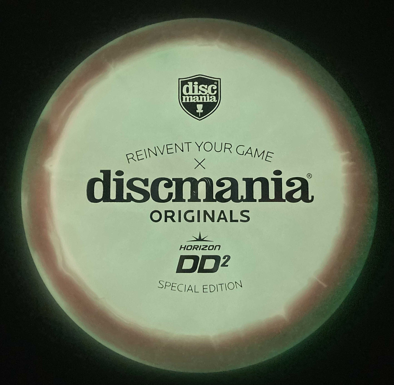 Discmania DD2 Glow Horizon C-line 176.2g White-Pink
