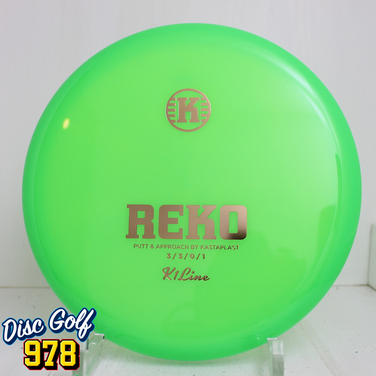 Kastaplast Reko K1 176.0g Neon Green B Kastaplast Reko K1 176.0g Neon Green B
