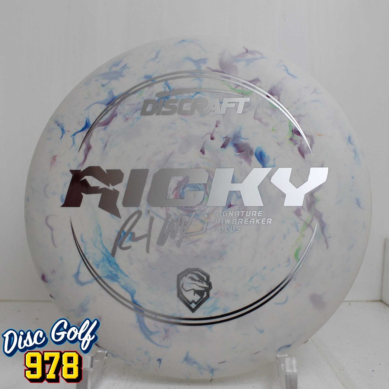 Discraft Focus Jawbreaker Ricky Wysocki 172.2g White with Silver Foil A