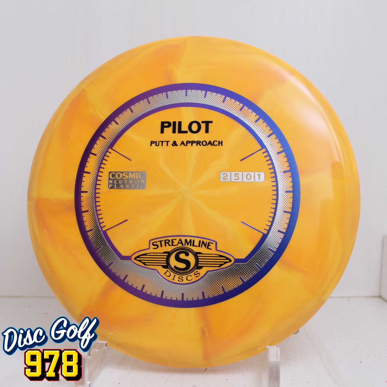 Streamline Pilot Cosmic Neutron 172.7g Orange Swirls