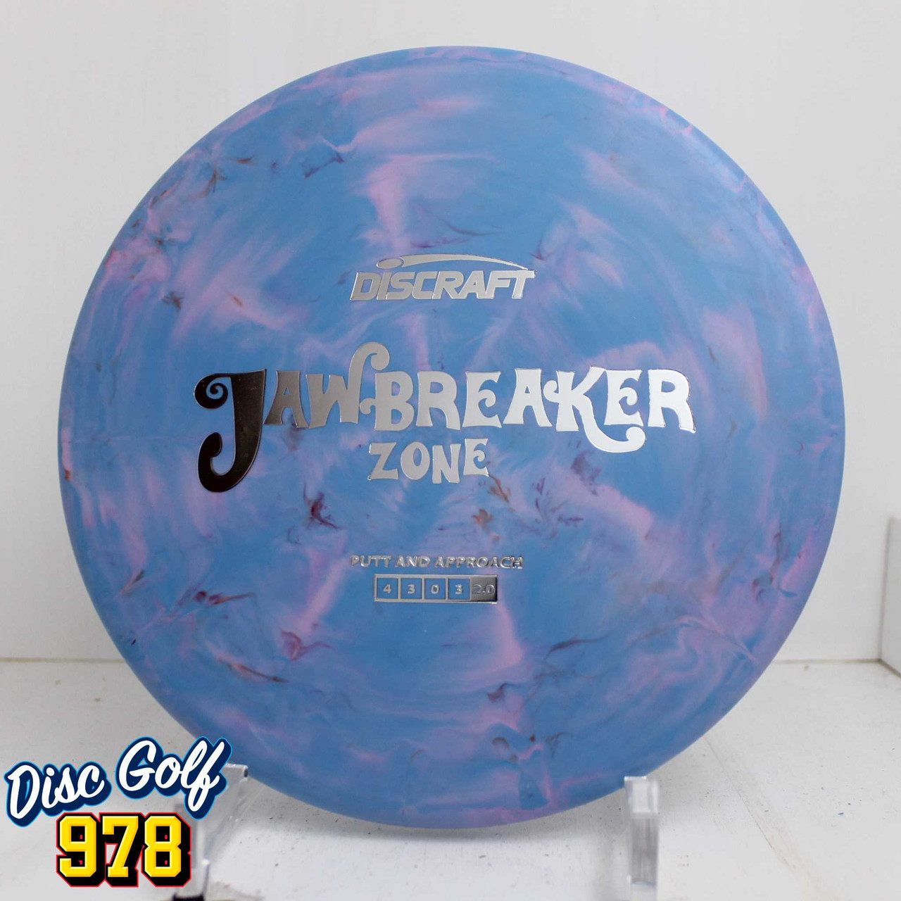 Discraft Zone Jawbreaker 167.2g Blue/Pink Swirls