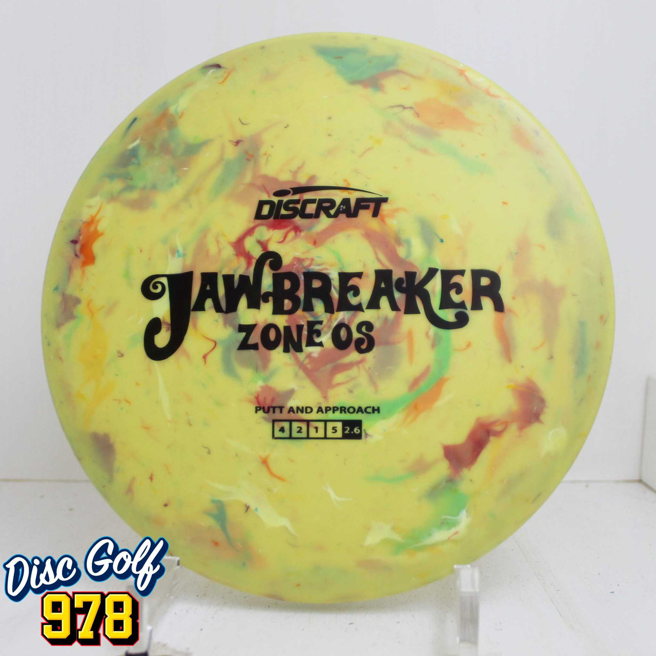 Discraft Zone OS Jawbreaker 173.7g Yellow B
