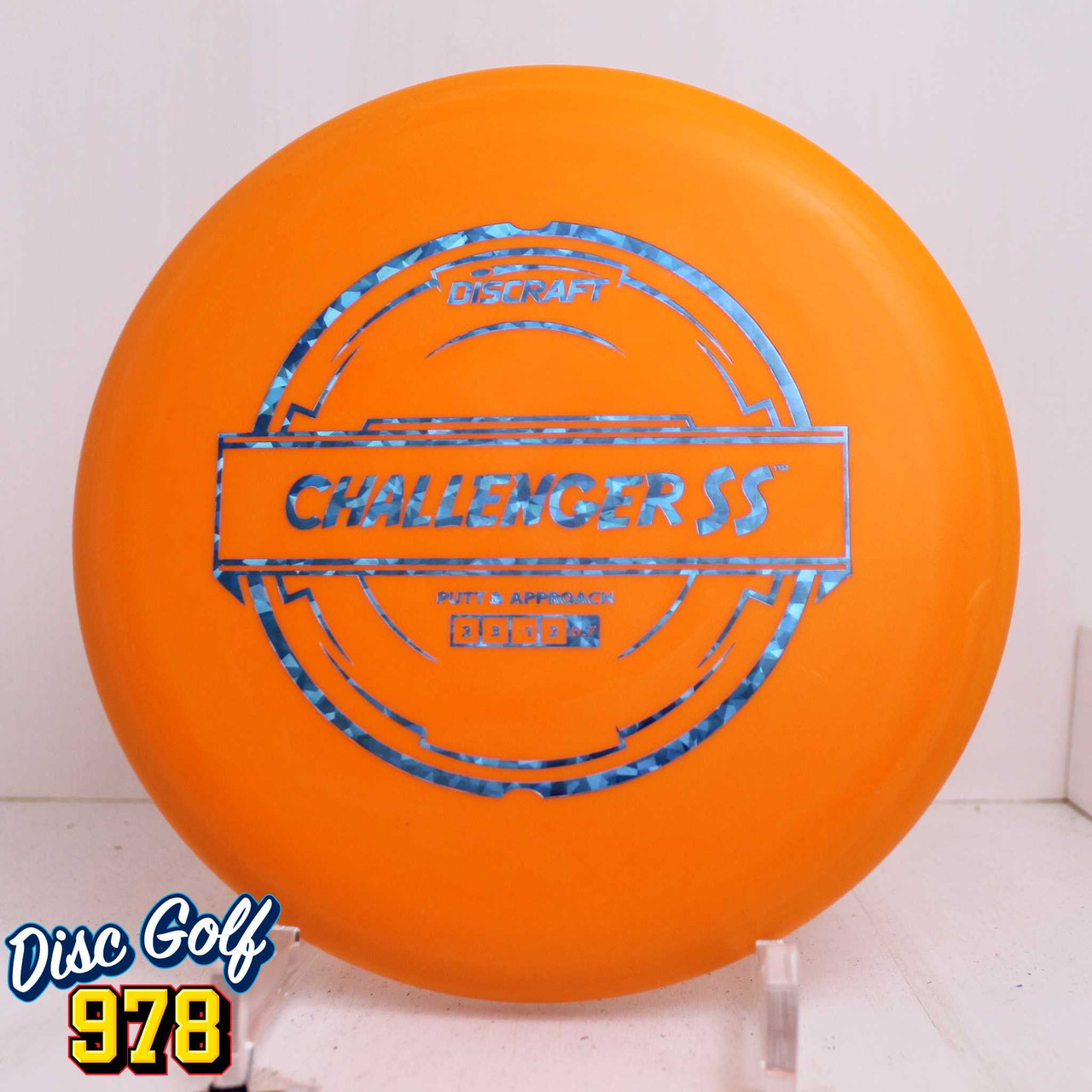 Discraft Challenger SS Putter Line 176.7g Orange C