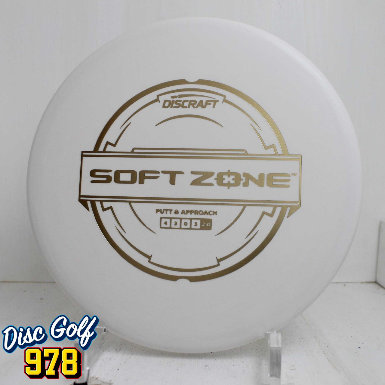 Discraft Zone Putter Line Soft 171.6g White