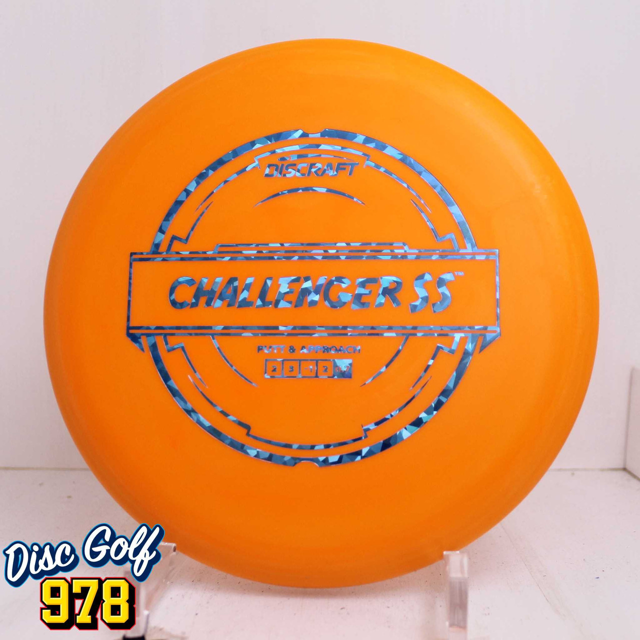 Discraft Challenger SS Putter Line 176.2g Orange B