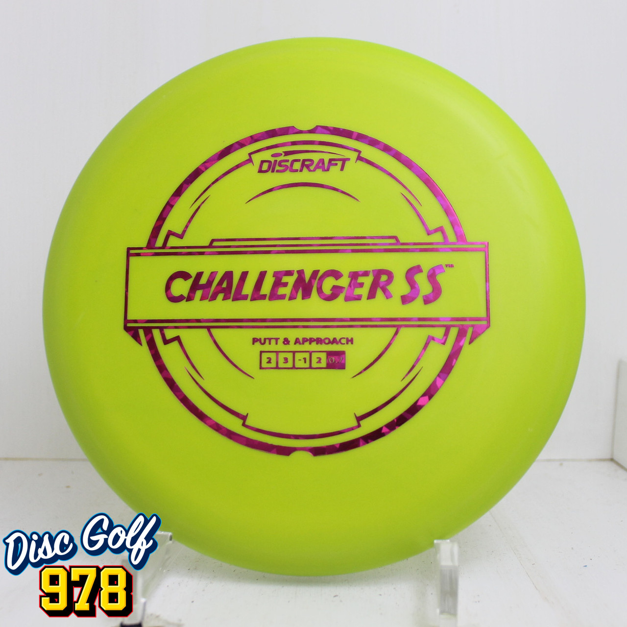 Discraft Challenger SS Putter Line 173.5g Pea Green C