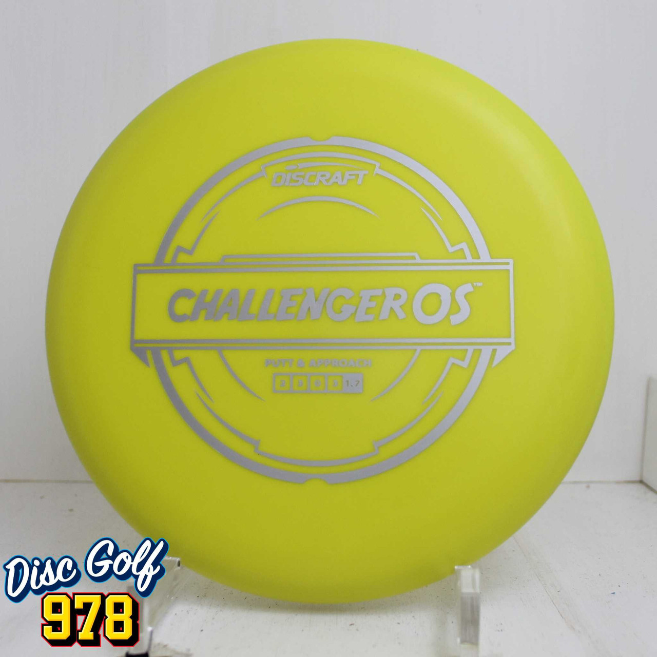 Discraft Challenger OS Putter Line 173.9g Yellow F