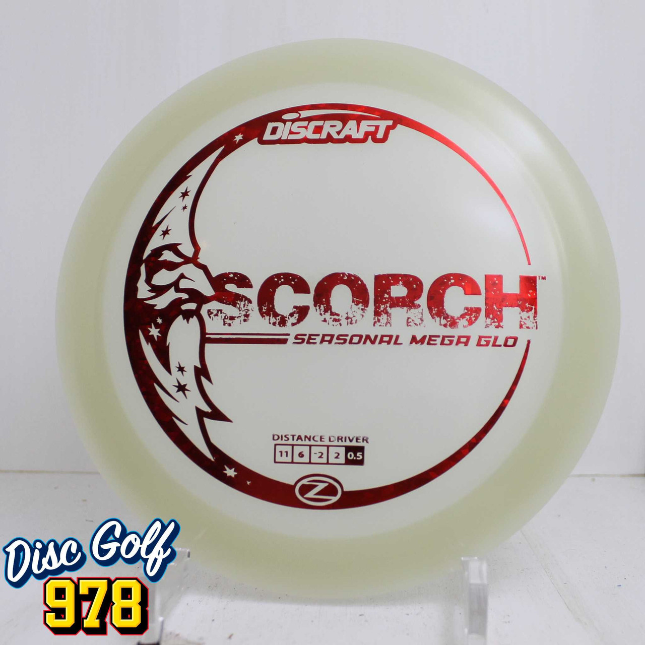 Discraft Scorch Seasonal Mega Glo 176.0g Red Foil A