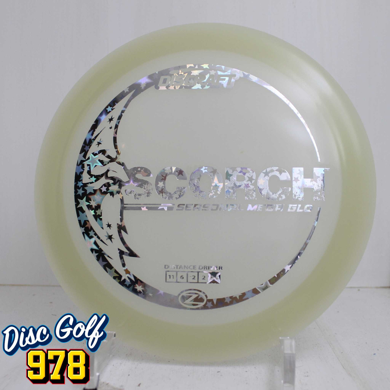 Discraft Scorch Seasonal Mega Glo 172.7g Star Foil