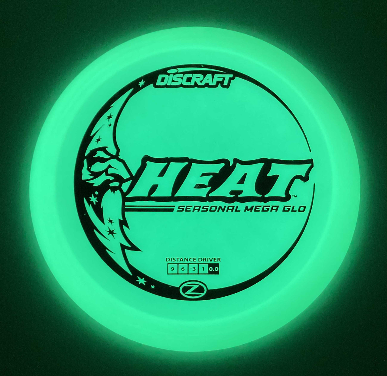 Discraft Heat Seasonal Mega Glo 171.2g USA Flag Foil
