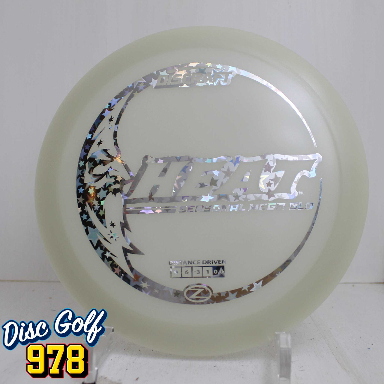 Discraft Heat Seasonal Mega Glo 177.0g Star Foil B