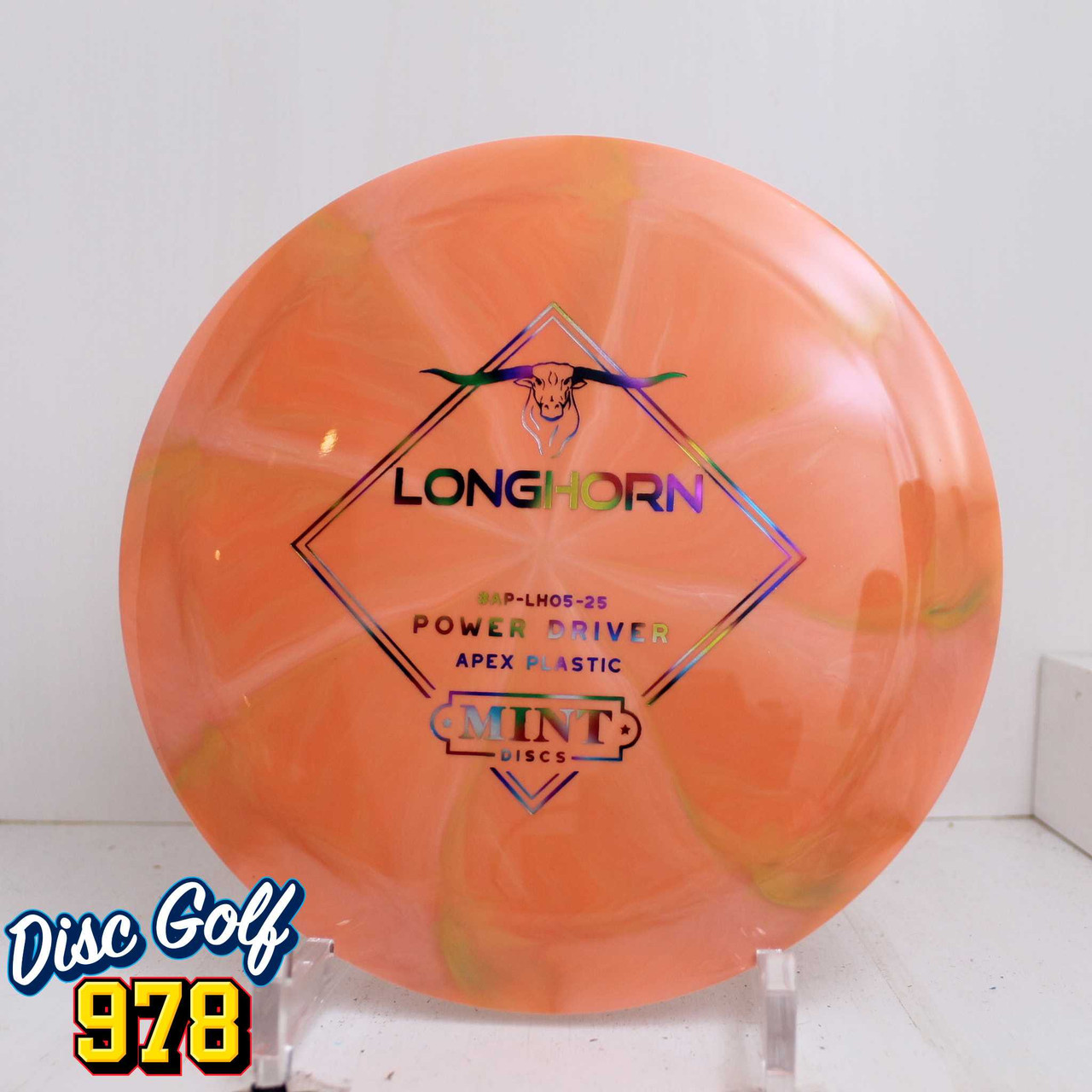 Mint Longhorn Apex Swirl 166.6g Peachy