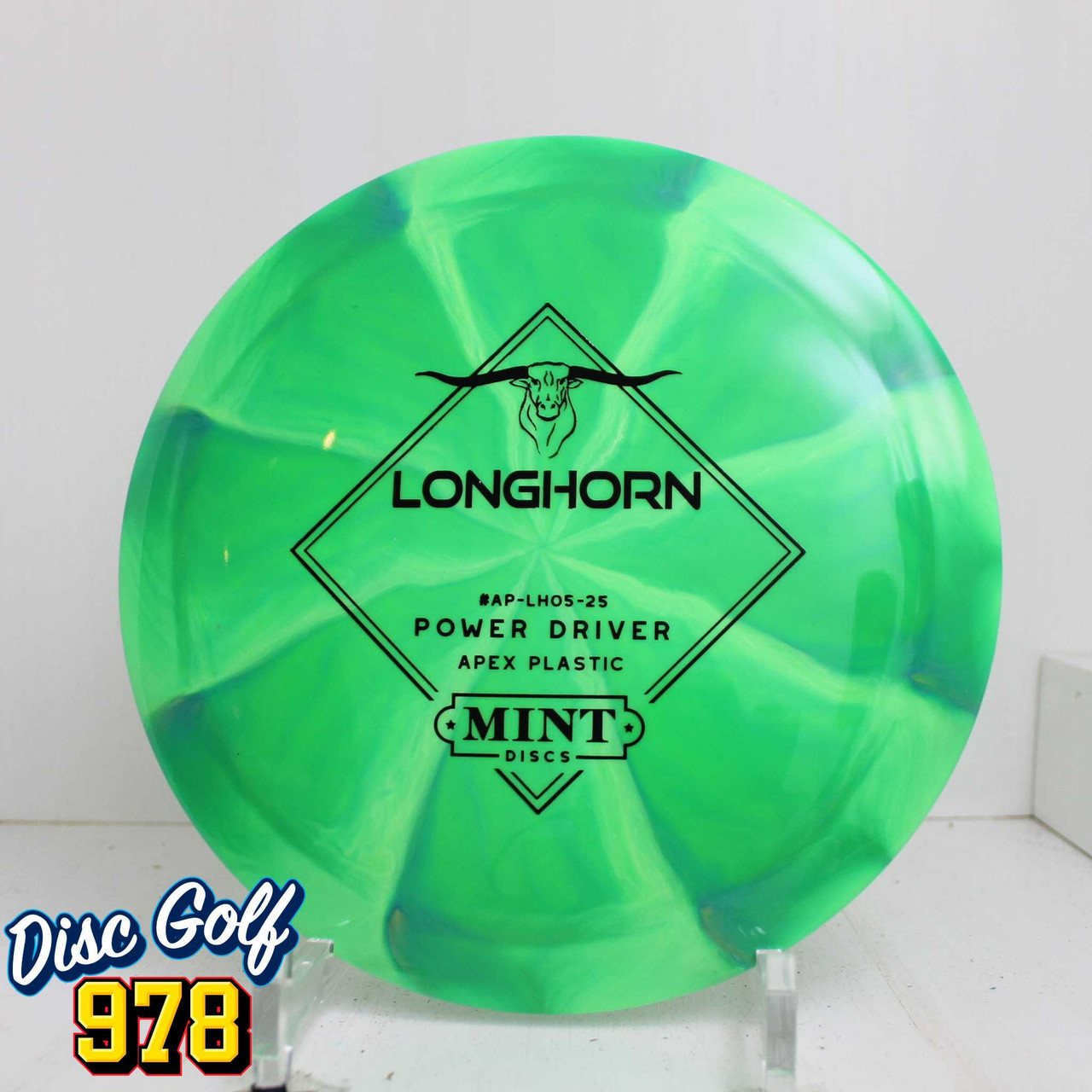 Mint Longhorn Apex Swirl 165.7g Green