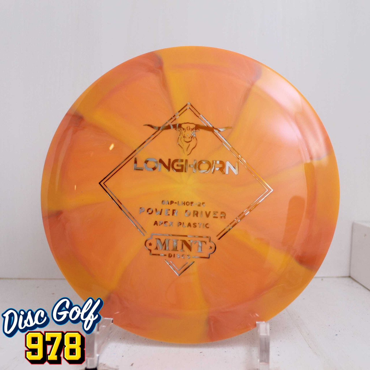 Mint Longhorn Apex Swirl 166.4g Orange a
