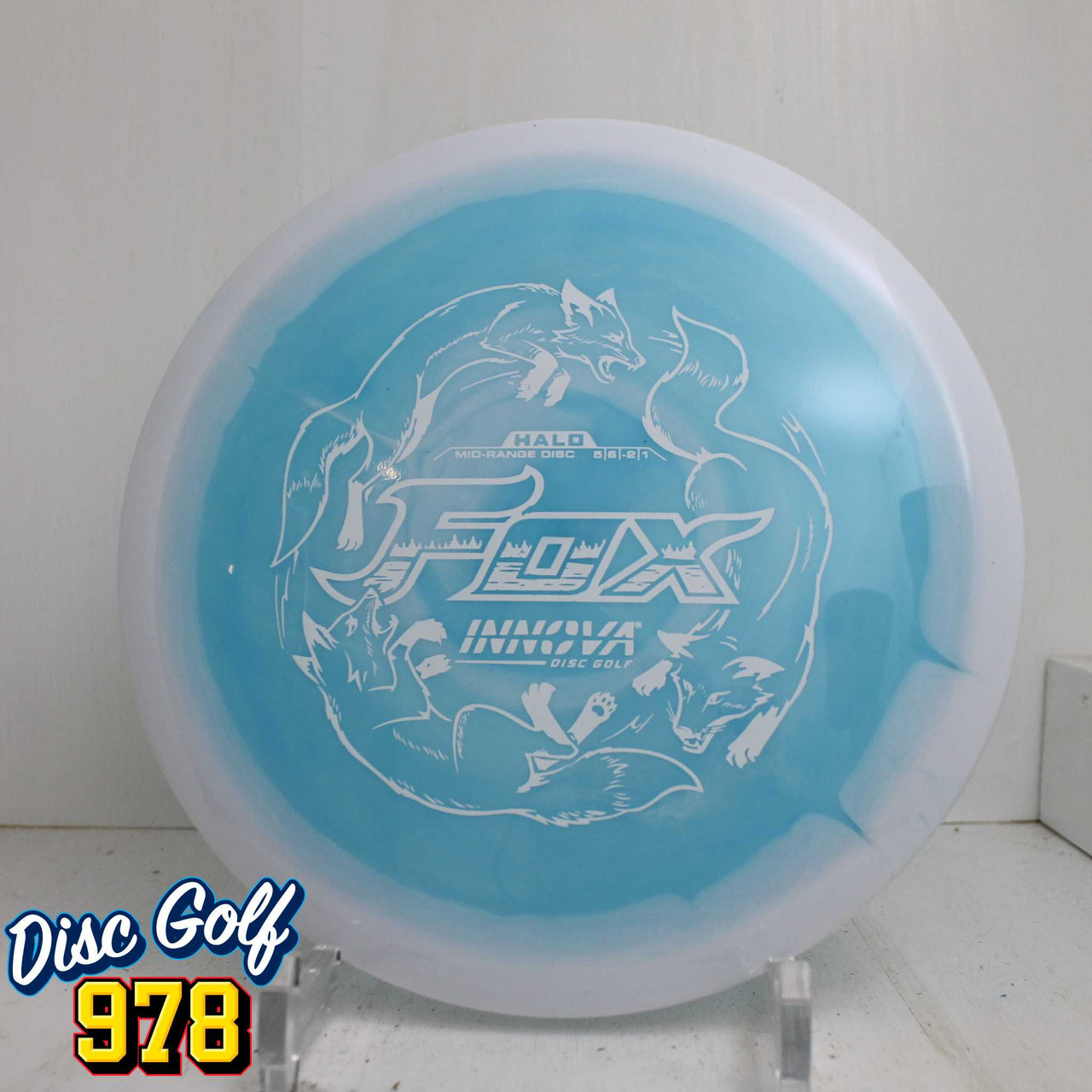 Innova Fox Halo Star 180.2g White-LtBlue B Innova Fox Halo Star 180.2g White-LtBlue B