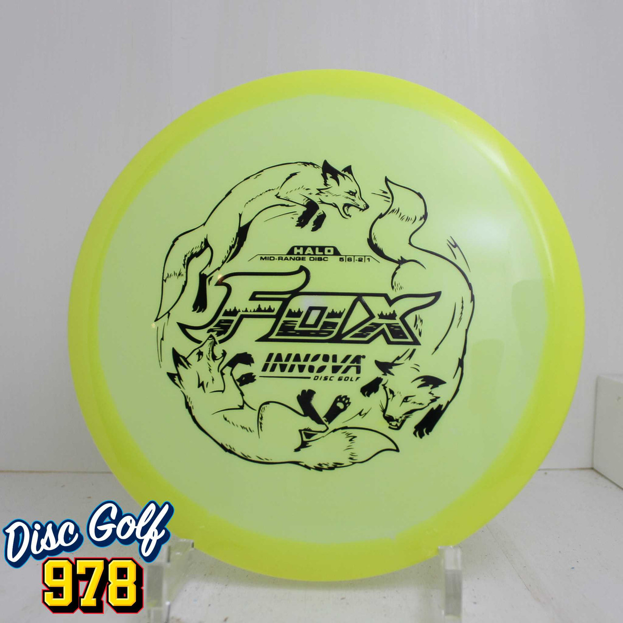 Innova Fox Halo Star 167.6g Neon Yellow A Innova Fox Halo Star 167.6g Neon Yellow A