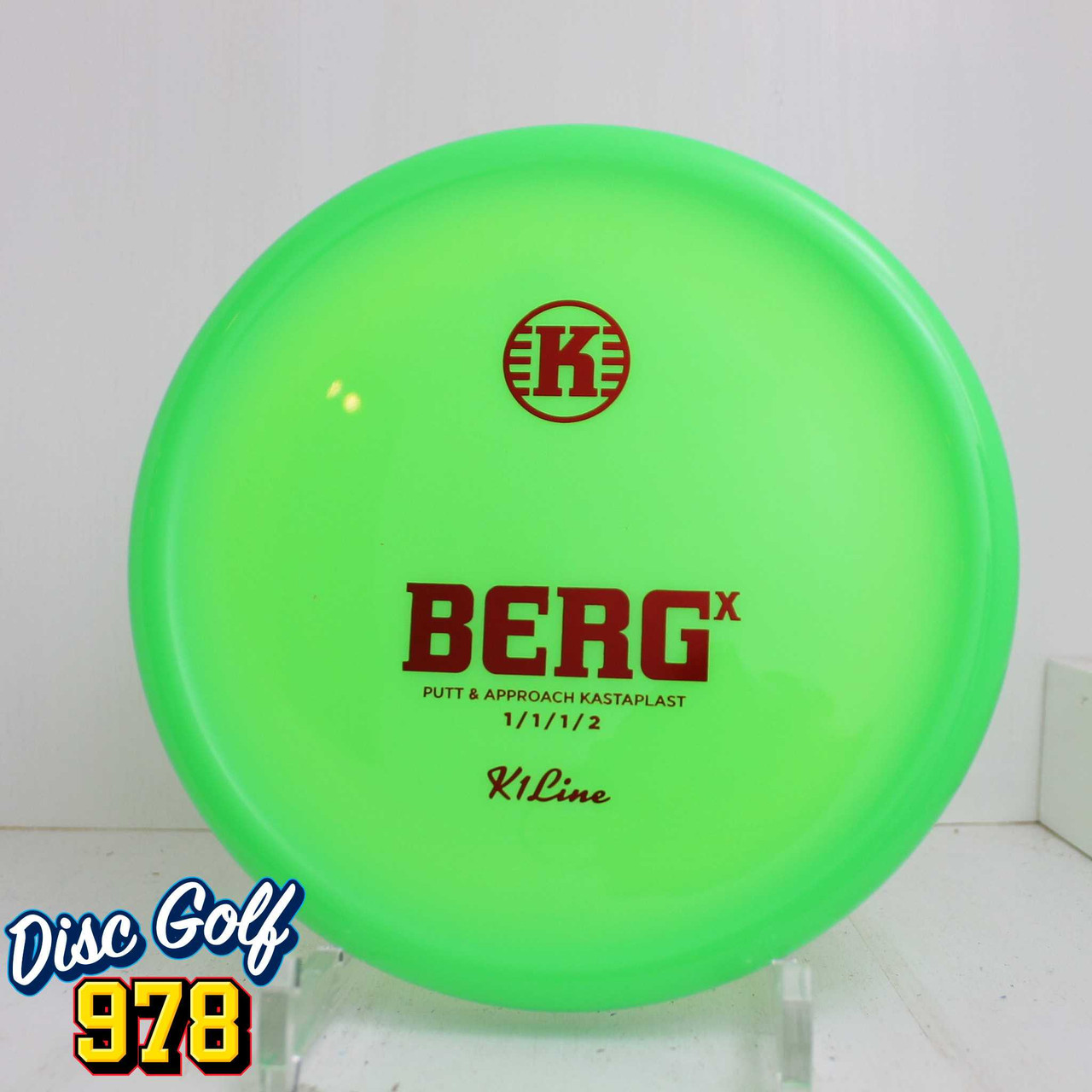 Kastaplast Berg X K1 175.0g Neon Green