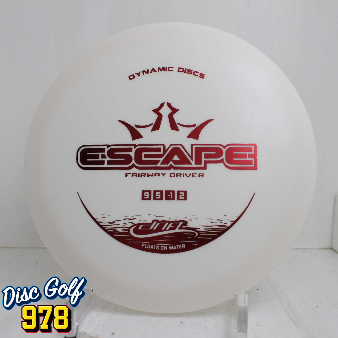 Dynamic Disc Escape Drift 127.4g White Dynamic Disc Escape Drift 127.4g White