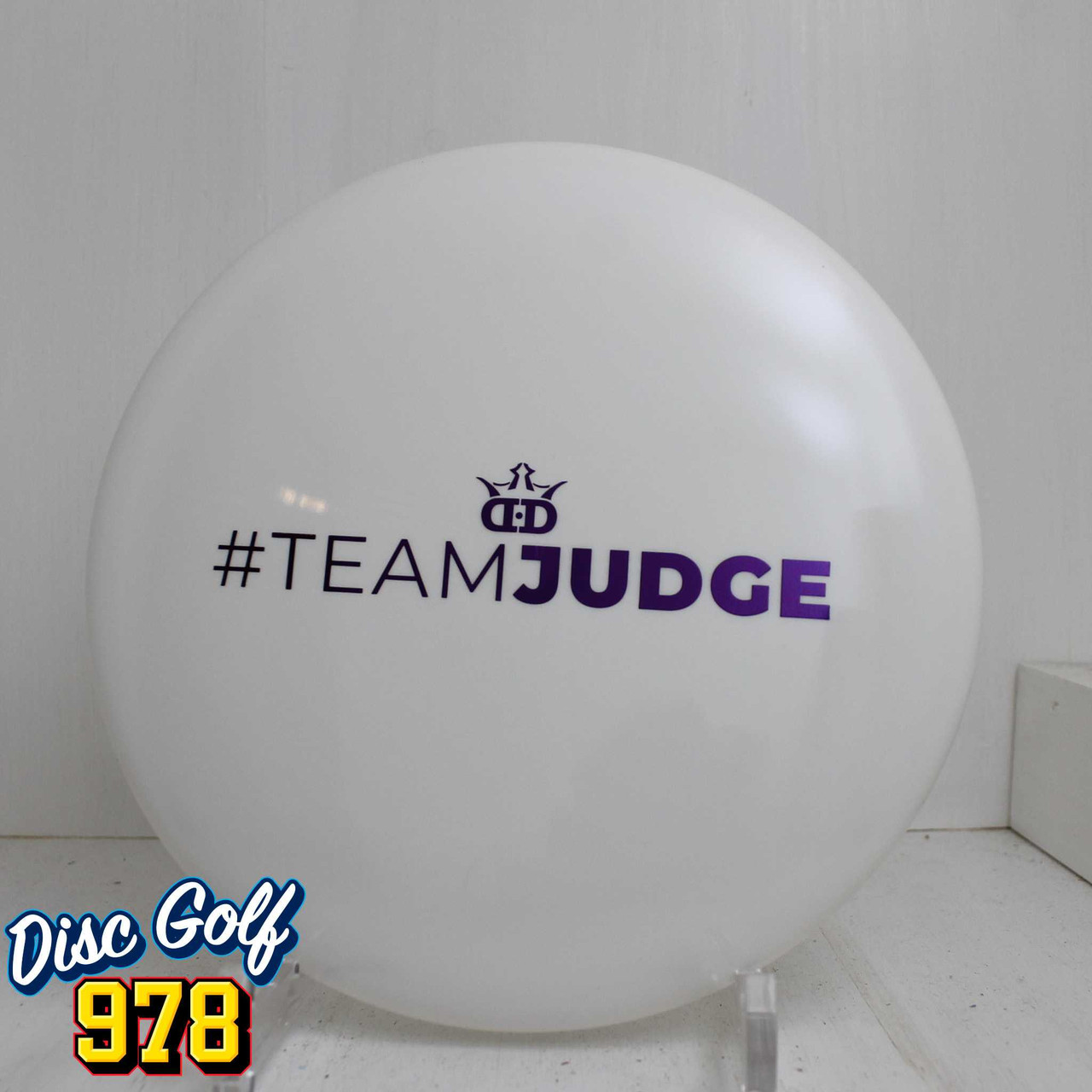 Dynamic Discs Judge Fuzion - #Team Judge 175.1g White A