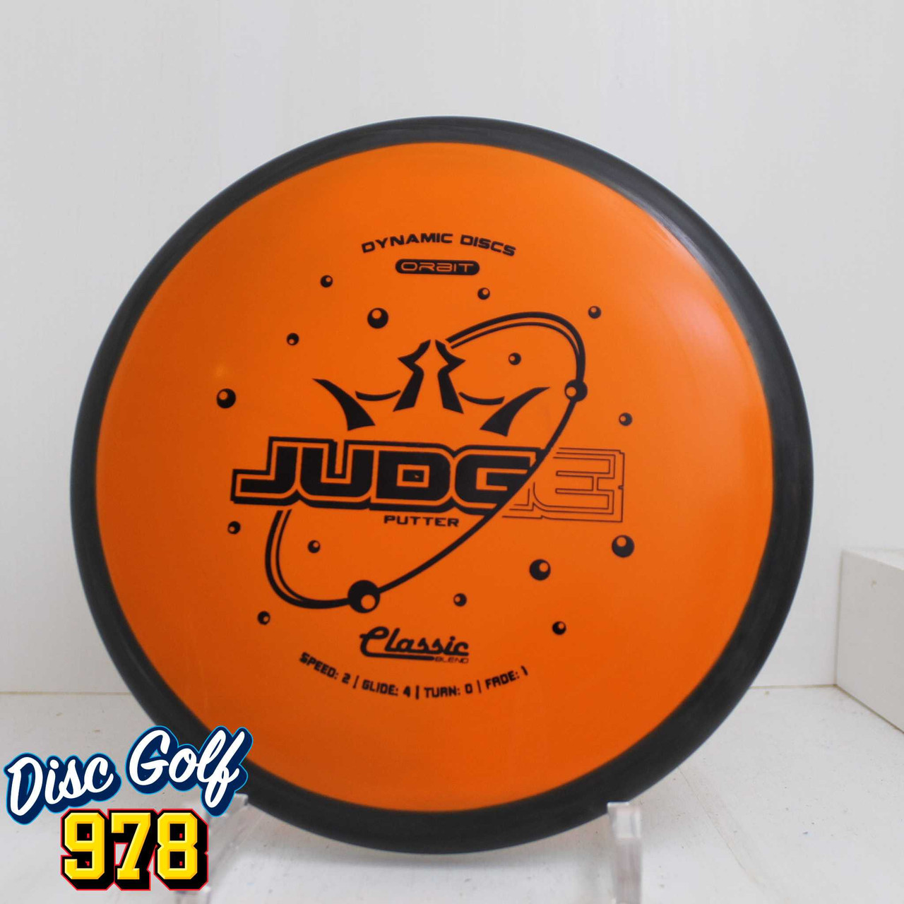 Dynamic Discs Judge Classic Blend Orbit 174.7g Black-Orange B