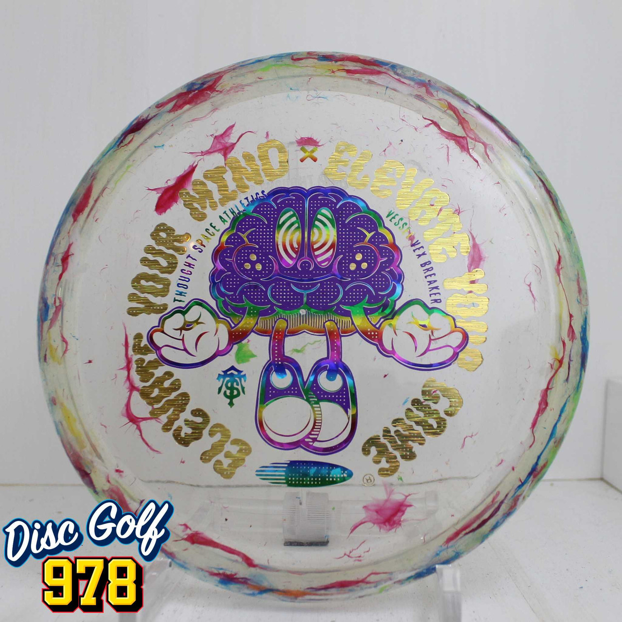 Thought Space Vessel Vex Breaker 176.7g Clear RedBlue