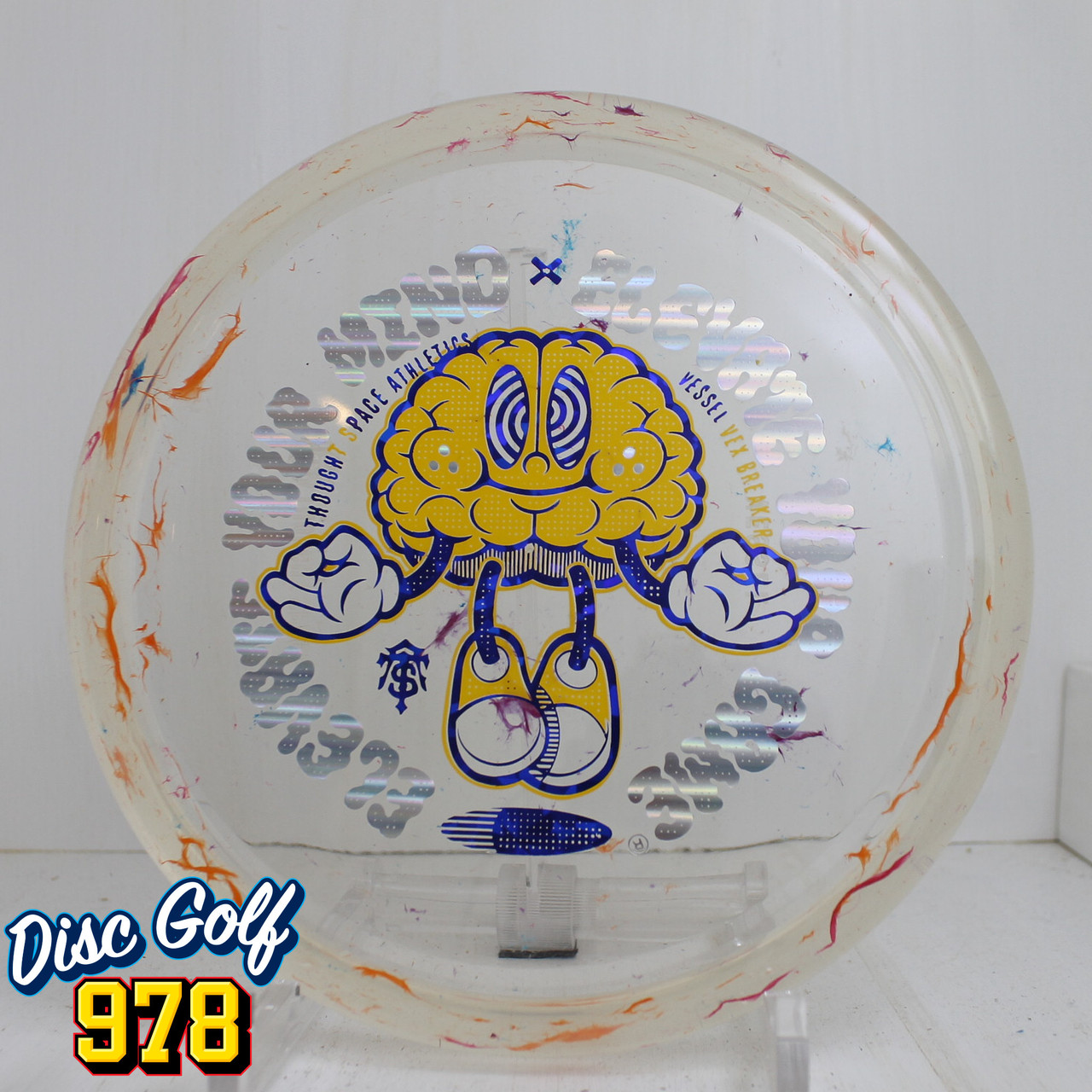 Thought Space Vessel Vex Breaker 176.4g Clear OrangeRed