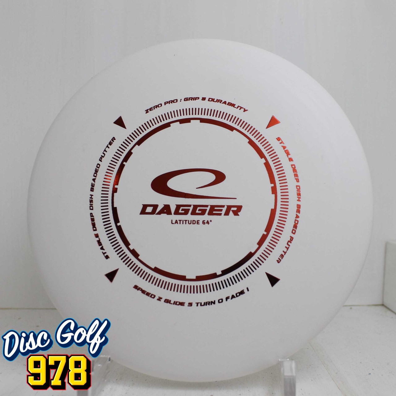 Latitude 64 Dagger Zero Pro 173.8g White B