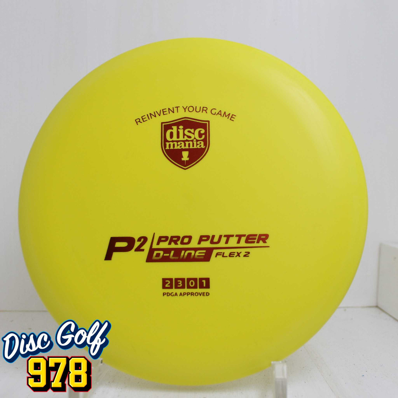 Discmania P2 D-Line Flex 2 173.8g Yellow B