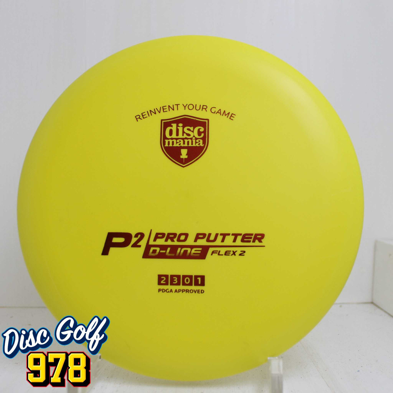 Discmania P2 D-Line Flex 2 173.6g Yellow A - Disc Golf 978