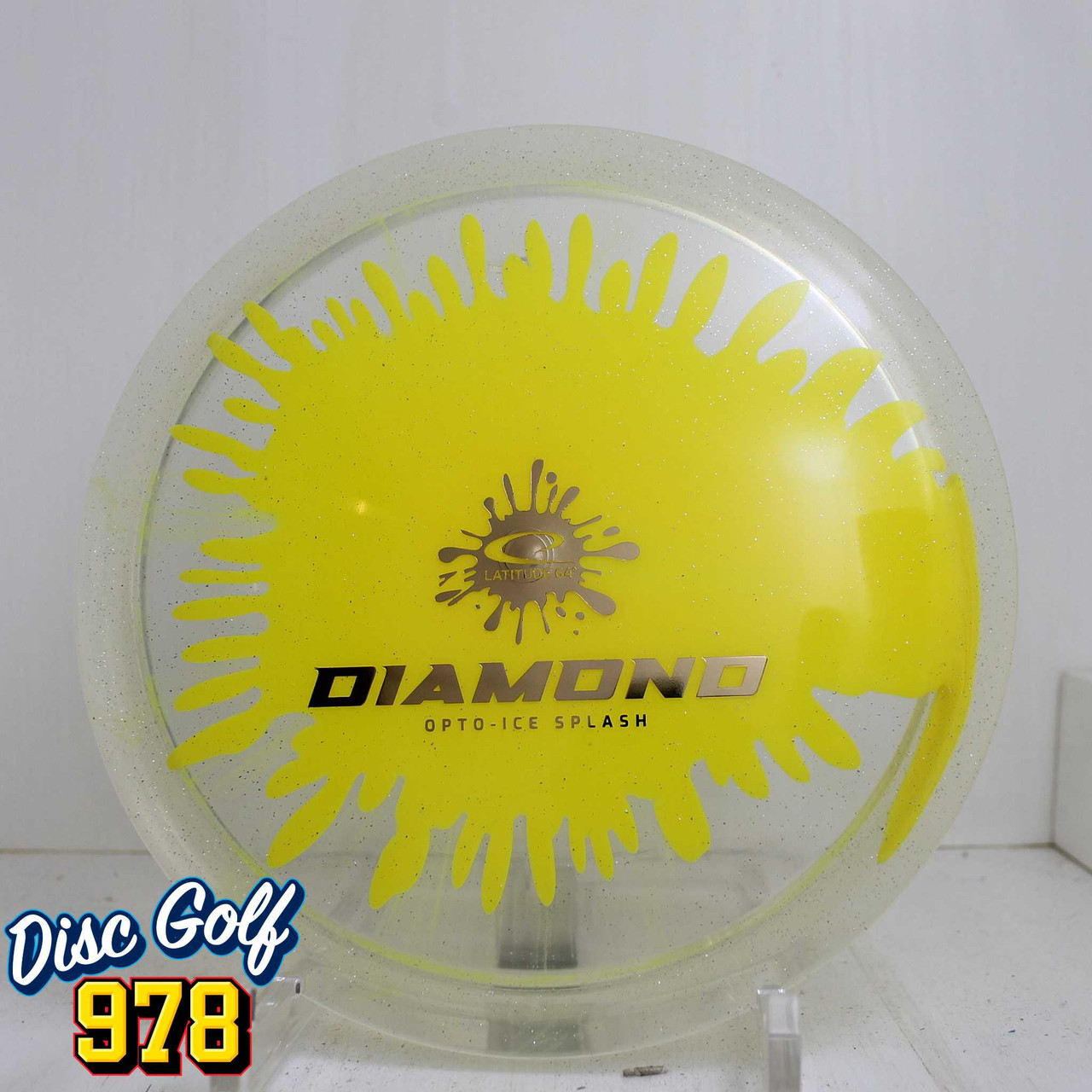 Latitude 64 Diamond Opto-Ice Sparkle Splash 159.2g Yellow B