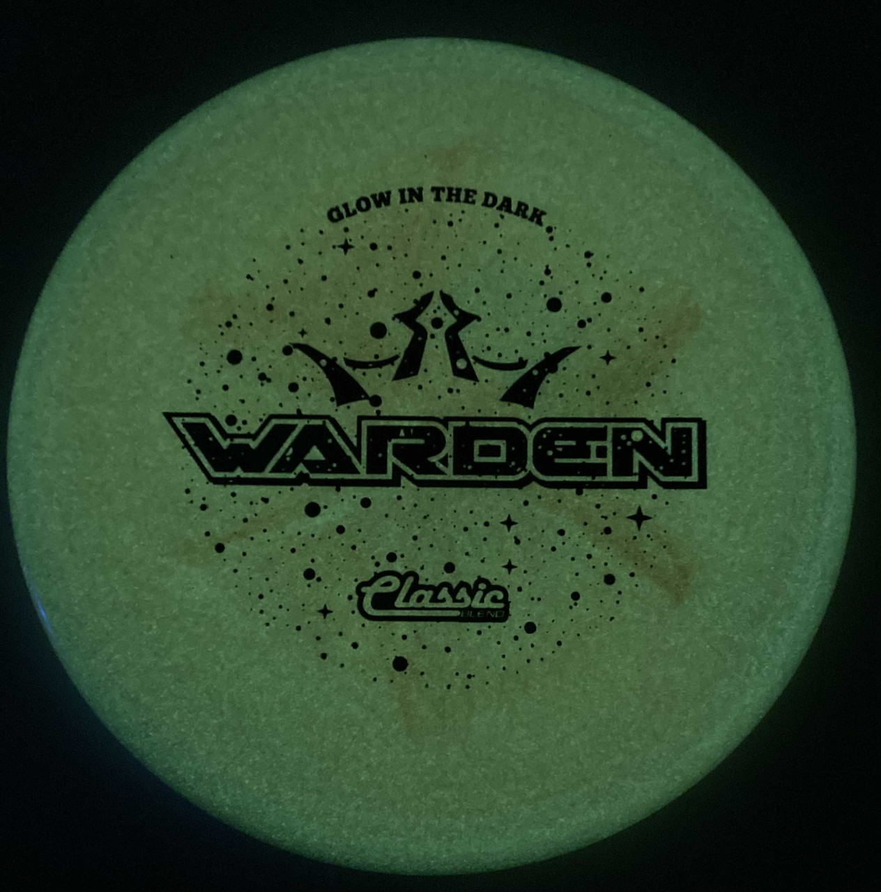 Dynamic Discs Warden Classic Blend Moonshine Stars 173.5g Orange B