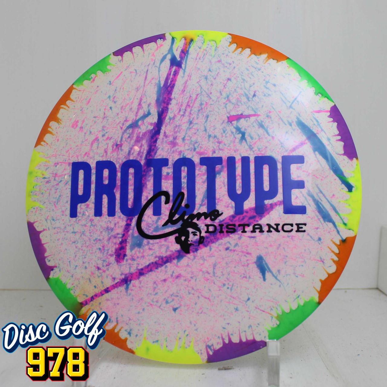 Climo Skyway Prototype - CM Dyes 162.8g Colorful Rim Splatter