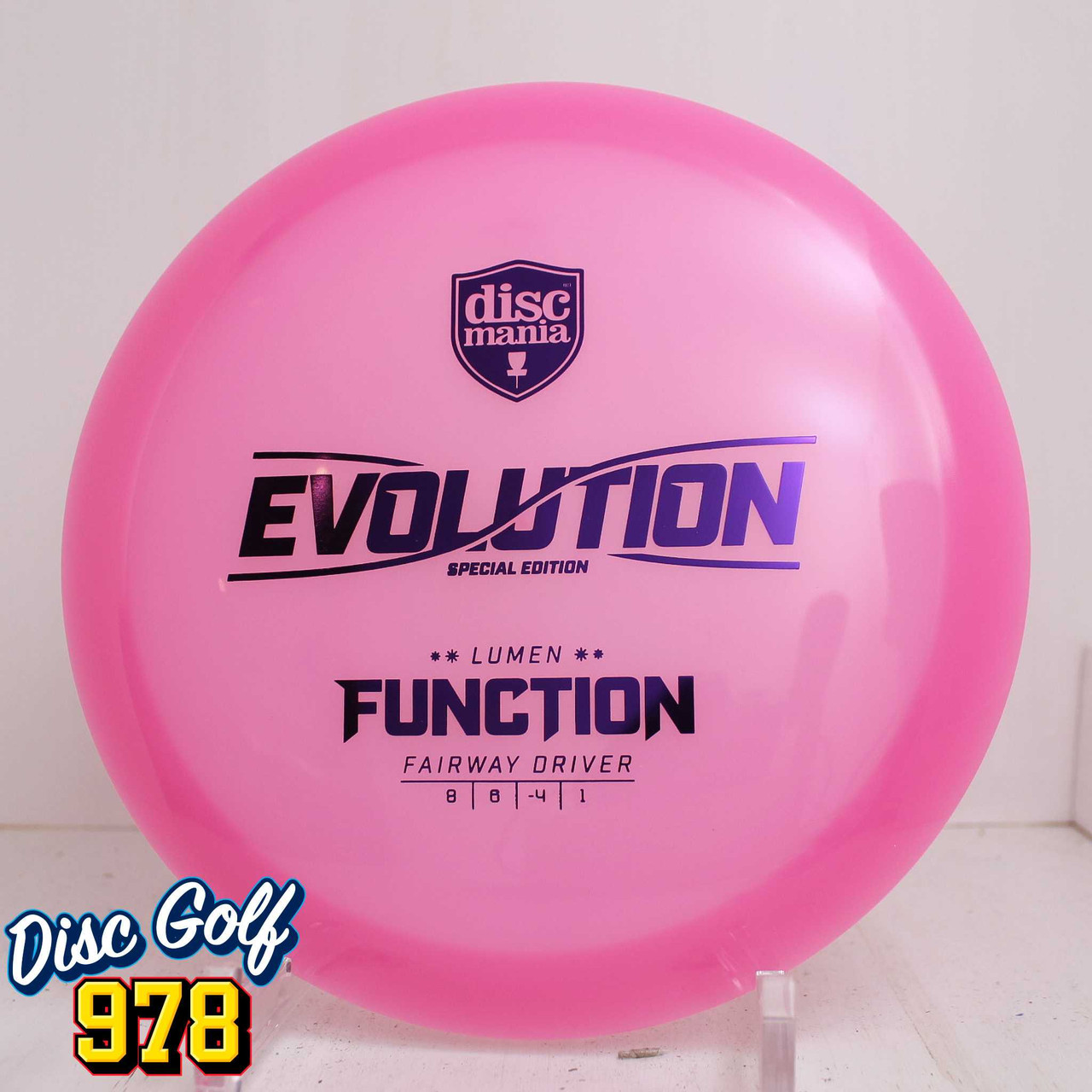 Discmania Function Neo Lumen SE 174.7g Pink A