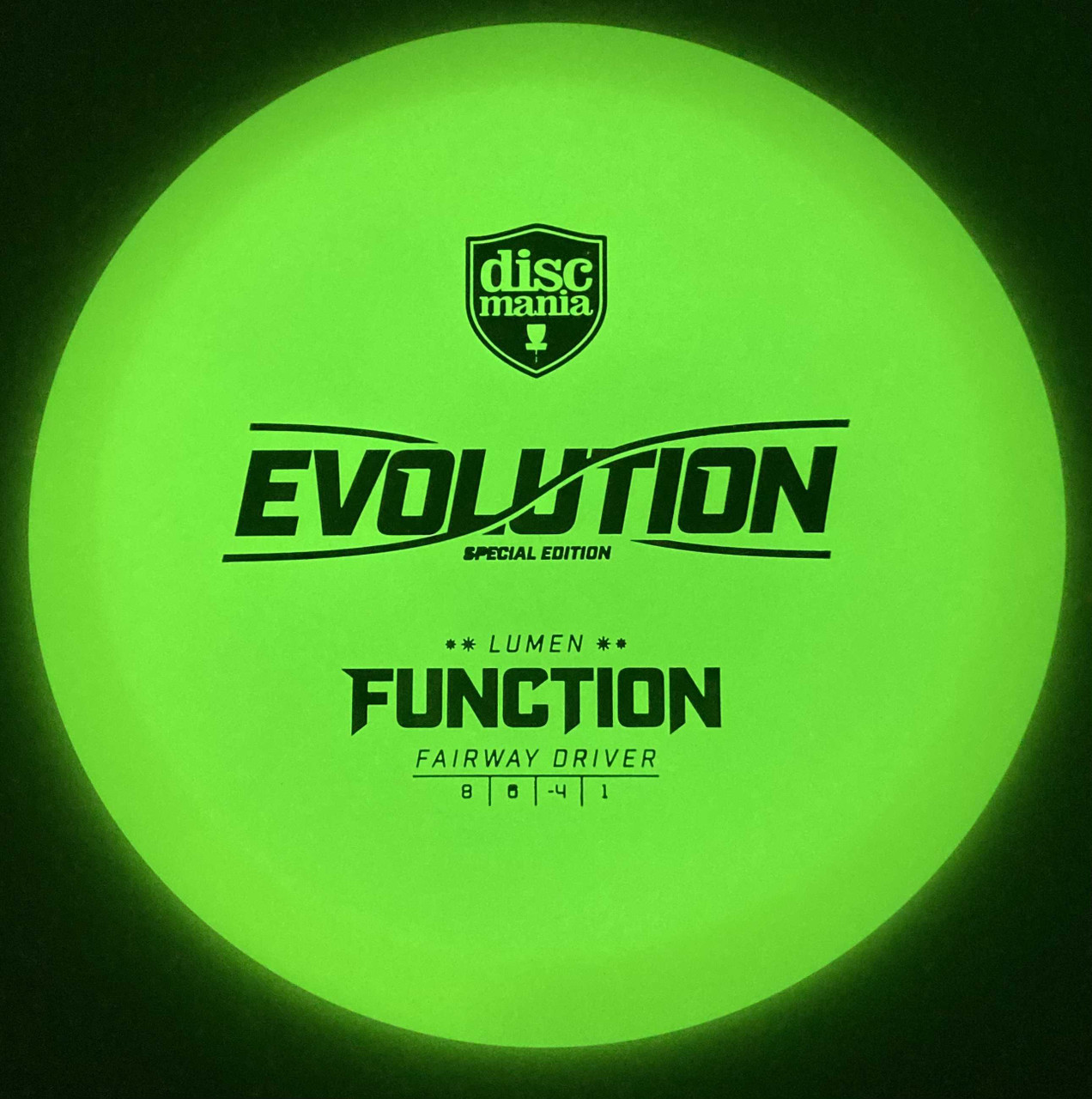 Discmania Function Neo Lumen SE 176.5g Yellow B