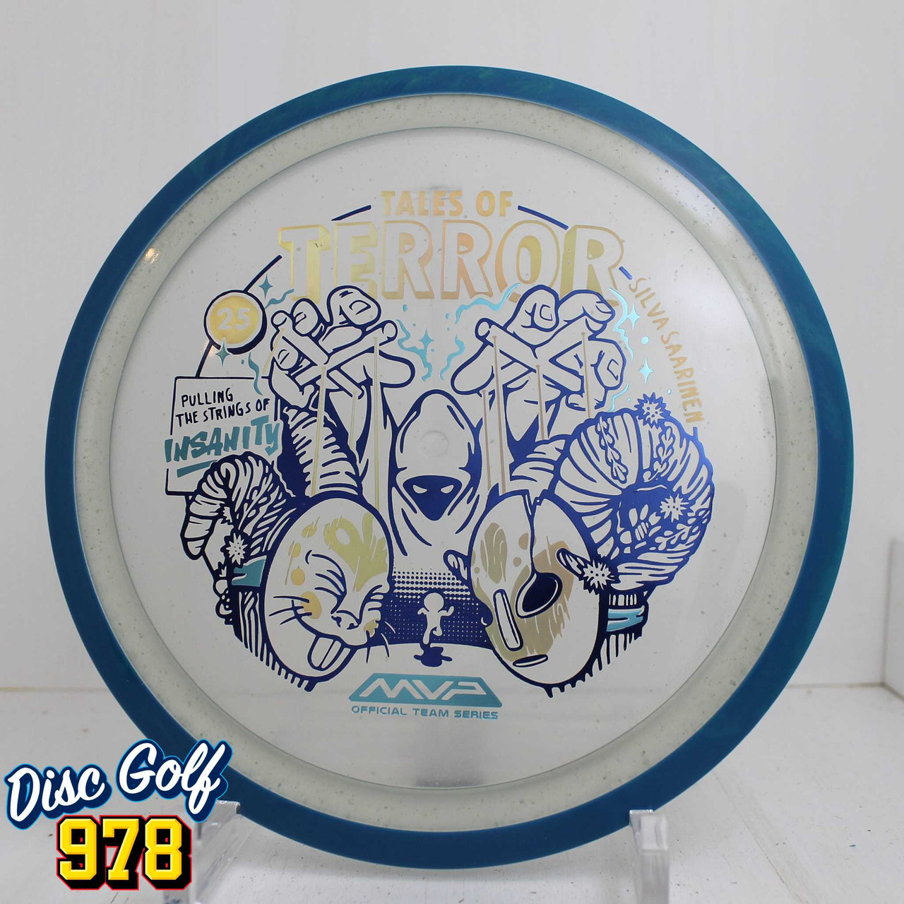 Axiom Insanity Particle Proton 2025 Silva Saarinen Halloween Special Edition 174.8g Blue-Clear