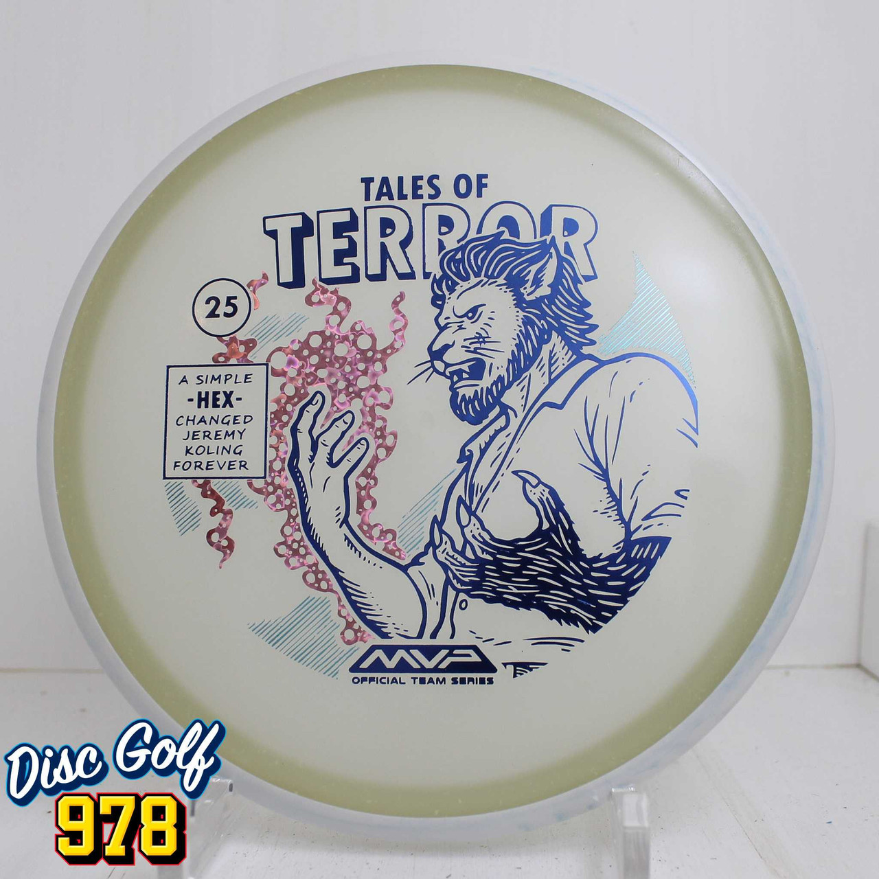 Axiom Hex Particle Eclipse 2025 Jeremy Koling Halloween Special Edition 178.5g White Rim