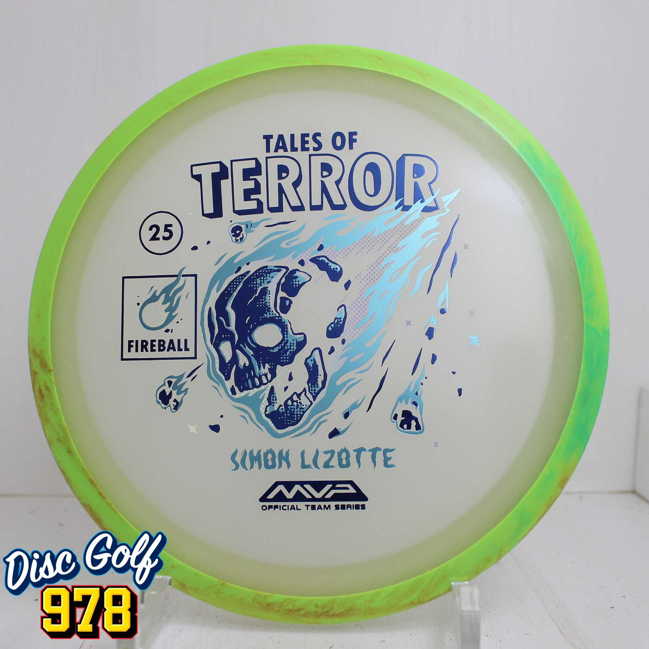 Axiom Fireball Particle Eclipse 2025 Simon Lizotte Halloween SE 175.6g Grellow Swirls E